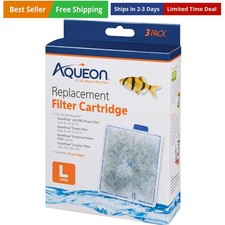 Aquarium Fish Tank Replacement Filter Cartridges Large - 3 pack