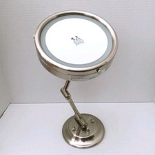 Kimball Young 5X Round Lighted Mirror Wall Mount Single Side In Box