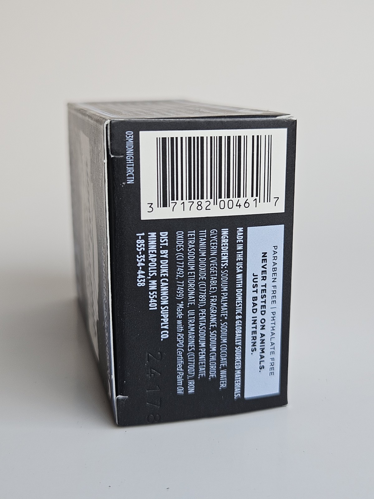 Duke Cannon Big Ass Brick Of Soap Midnight Swim - 4.5 Oz