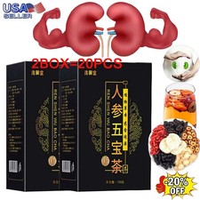 Kidney Tea Formula Ginseng Six Treasure Tea, Kidney Tea Chinese Herbal Tea 2025