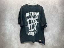 WWE Dean Ambrose Return to Society Double Sided Print T-Shirt Adult 2XL AEW