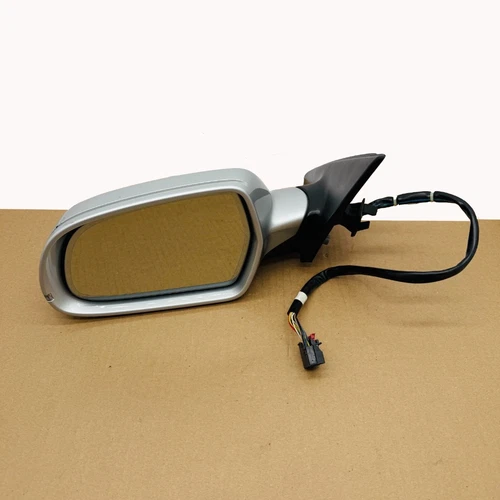 OEM For 10-16 Audi A4 Driver Left Side Outside View Door Mirror Assembly Silver