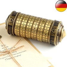 Kryptex Da Vinci Code Mini Kryptex Lock Puzzle Boxen Mit Versteckten F&auml;chern NEU