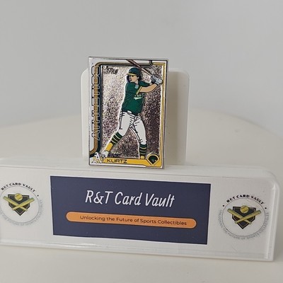 2025 Topps Update Series Nick Kurtz  Rookie Enamel Pin Box Topper Athletics