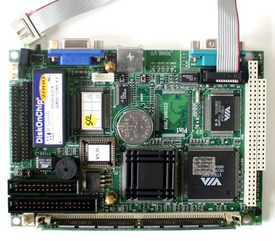 Sbc w/ 5x86-133 cpu,disk on chip, ram, video, serial,ps2