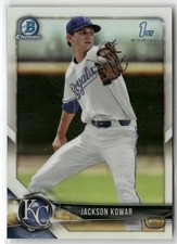 2018 BOWMAN DRAFT #BDC-196 JACKSON KOWAR CHROME REFRACTORS KANSAS CITY ROYALS