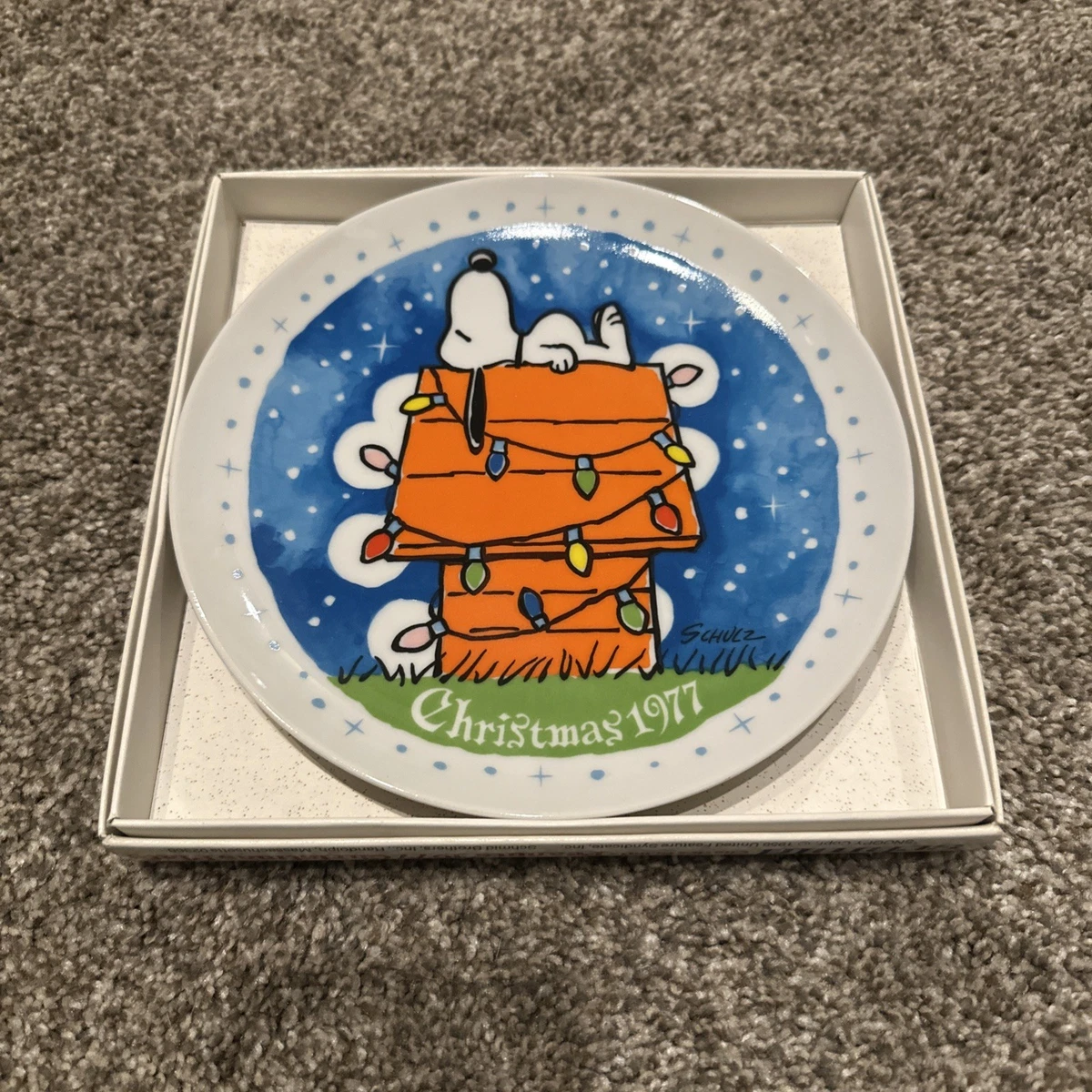 Peanuts Christmas Plate In other Collectible Peanuts Items for