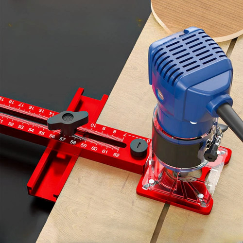 3in1 Router Milling Groove Bracket Woodworking Cutting Guide Tool ...
