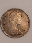 1966 CANADA Queen Elizabeth II Genuine Silver Dollar Coin