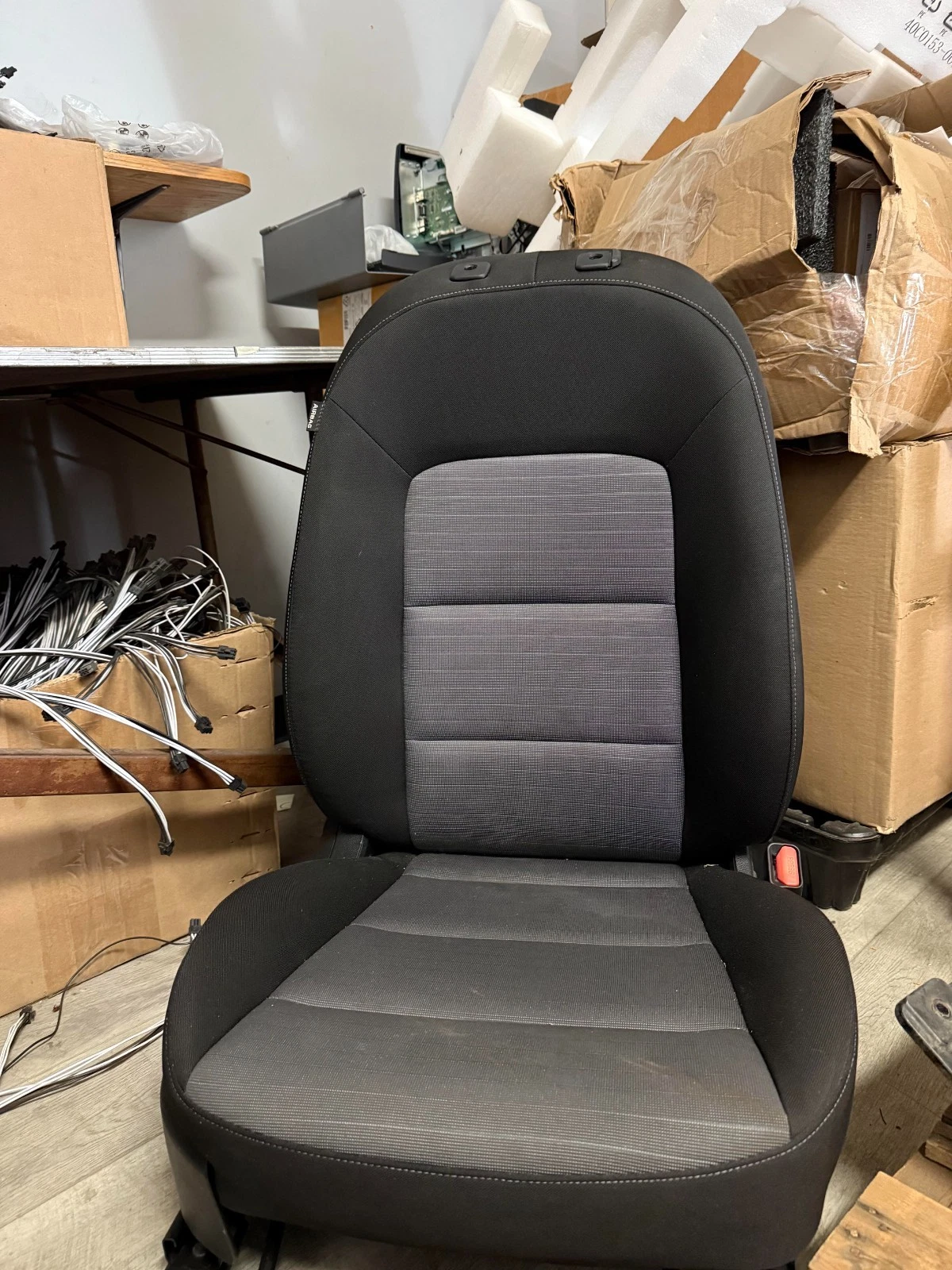 Passenger Front Seat Bucket Sedan Cloth Fits 14-16 FORTE