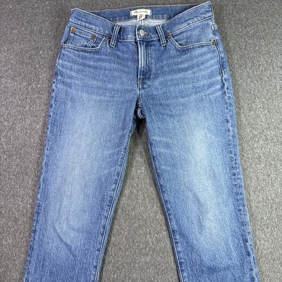 Madewell The Low-Rise Perfect Vintage Jean size 28 Medium Wash Denim