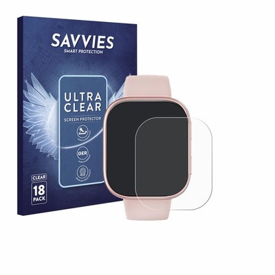 18x Schutzfolie für Doomixs Smartwatch T7 1.83'' Displayschutz