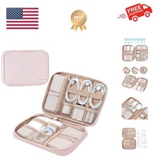 Travel Cord Organizer Case, Tech Electronic Bag, Essentials for Charger, Cabl...