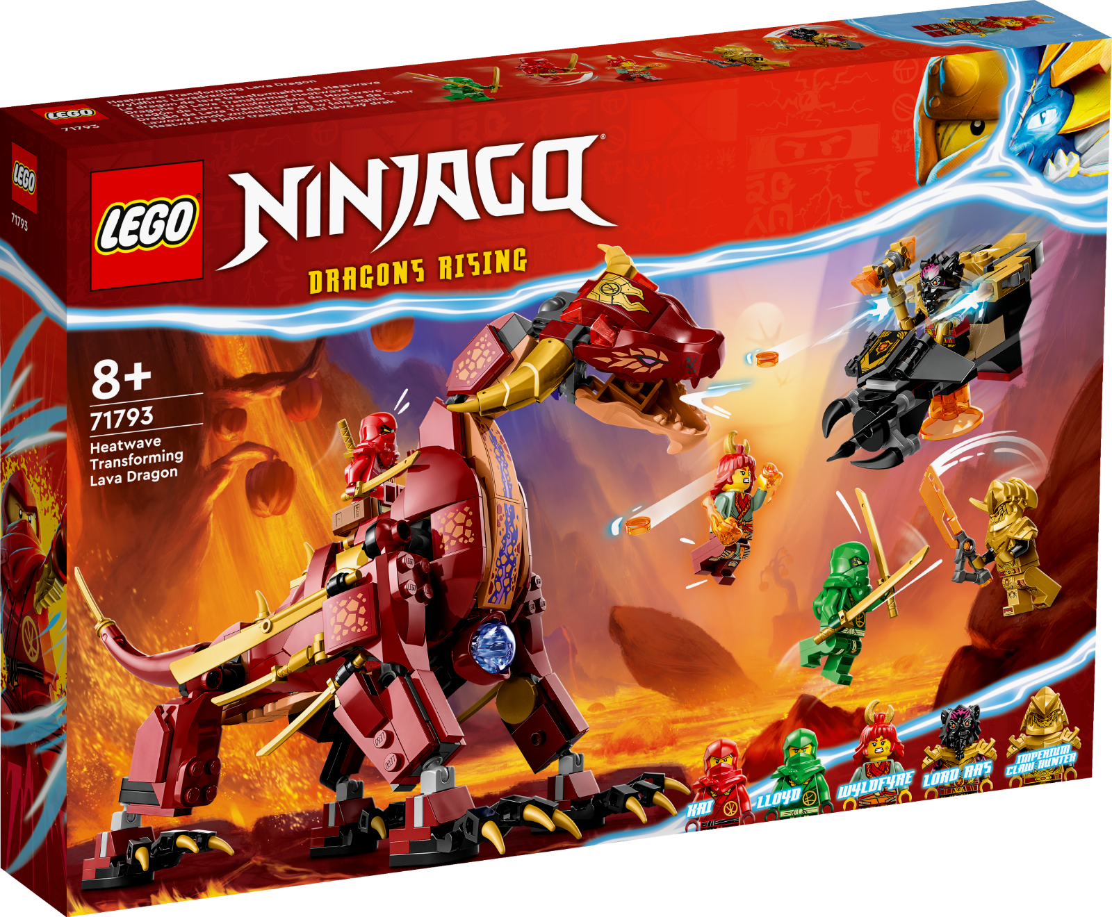 LEGO NINJAGO (71793) Heatwave Transforming Lava Dragon - BNIB - Image 3