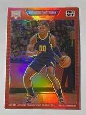 BENNEDICT MATHURIN 2024 Leaf Pro Set Metal Limited Edition #PSG47 Red 68/89 (F4)