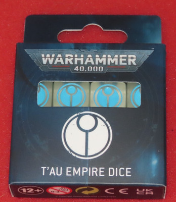 T'au Empire Dice Set Games Workshop Warhammer 40k BNIB 16x 16mm D6 2024 New OOP