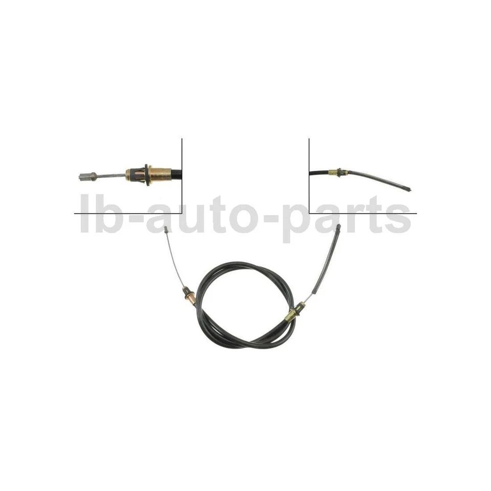 Cable de freno de estacionamiento trasero Dorman 2 piezas para Ford F-100 1975 4,9 L tracción trasera Foto 3 de 4