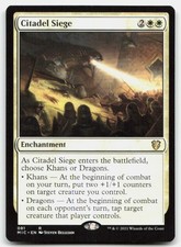 MTG Citadel Siege R Commander: Innistrad: Midnight Hunt 81 LP