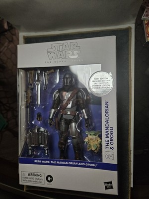 Star Wars Black Series #01 Mandalorian And Grogu Deluxe First