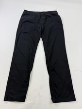 PrAna Pants Mens 34x30 Black Slim Fit Chino Stretch Denim 5 Pocket Casual