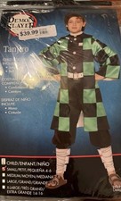 DEMON SLAYER TANJIRO Child KIDS Halloween COSTUME NEW WITH TAGS: SIZE S