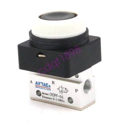 AIRTAC Push Button Mechanical Valves CM3PF-06 / CM3PF06