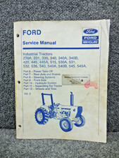 Oem Ford 230a 231 335 340 420 445 515 531 532 540 Tractor Service Manual Vol. 3