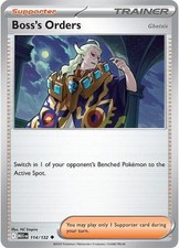 Boss's Orders [ghetsis] #114/132 Me01 Mega Evolution Reverse Holo Pokemon TCG NM