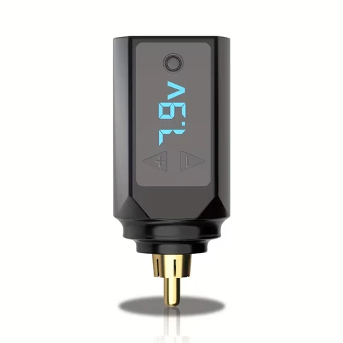 POSEIDON Wireless Tattoo Power Supply RCA 1200mAh Battery Digital Display - product listing photo