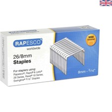 Pack of 5000 No.56 Galvanized Staples - Durable 26/8mm for Office & School 0.0016 per staple