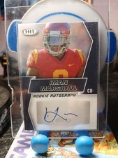 2019 Sage Hit Premier Draft Iman Marshall Rookie Autograph
