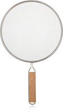 Splatter Screen for Frying Pan 8 Inch Stainless Steel Grease Splatter Guard w...