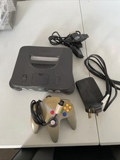 Nintendo 64 N64 Console Grey w/ Controller Power Supply AV Cable Composite RCA