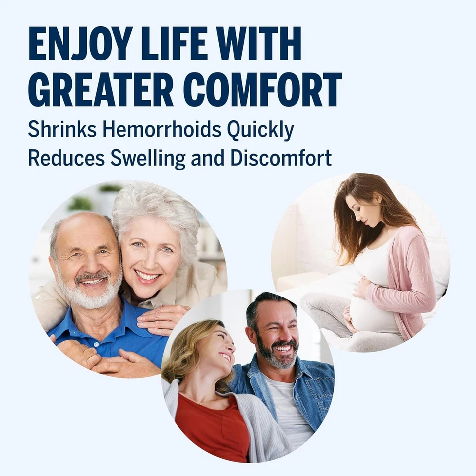 Supositorio de tratamiento de hemorroides Ariella con calmante natural: nuevo encogimiento Fi Foto 4 de 4