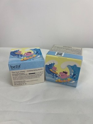 Belif The True Cream Moisturizing Bomb 25ml Limited Edition Lot of 2