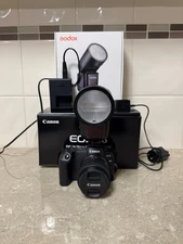 Canon EOS R8 + RF 24-50mm + Godox V1 Flash (Canon) + Manfrotto Pixi