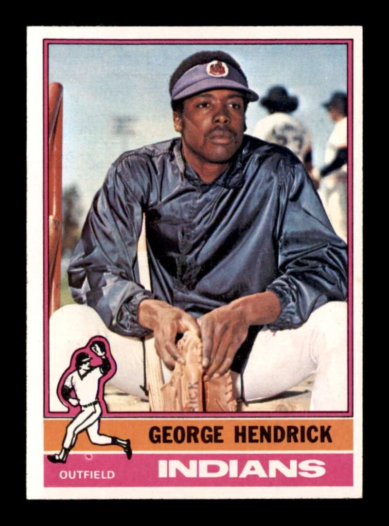 1976 Topps #570 George Hendrick    NM/NM+ X3459524