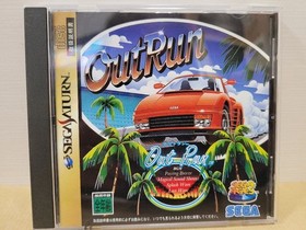 Outrun Software For Sega Saturn With Obi