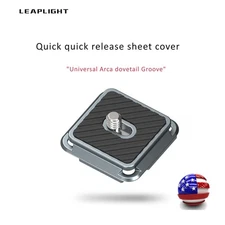 Universal Arca Swiss Quick Release Plate Auto Lock 1/4" Mount Tripod Stand Head