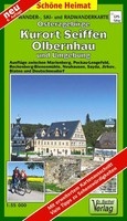 Wander- Ski- Und Radwanderkarte Osterzgebirge, Kurort Seiffen, Olbernhau Und...