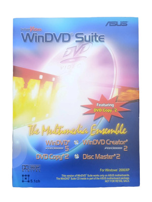 InterVideo WinDVD Suite (ASUS OEM)   gebraucht & getestet   DVD-Software-Bundle