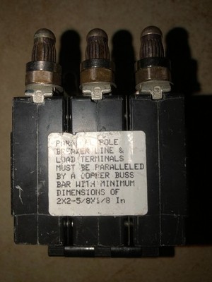 AIRPAX CMLHPK111-1RLS4-33518-1 250A 80V CIRCUIT BRAKER