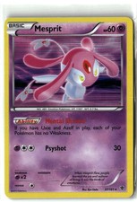 2013 Mesprit ⭐️ 37/101 Holo Rare Plasma Blast Pokemon LP