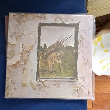 Led Zeppelin IV 12" LP Vinyl Record Atlantic SD 7208 Rock Stereo