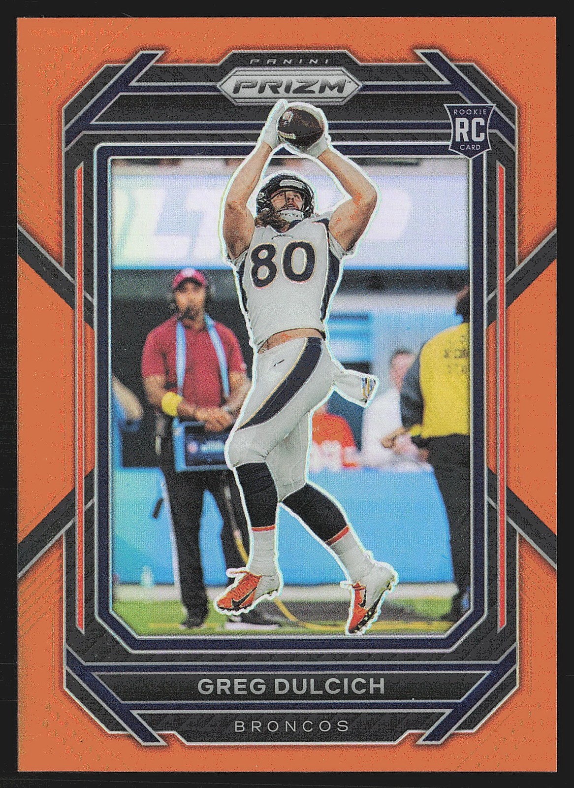2022 Panini Prizm #360 Greg Dulcich Orange /249 SN,RC