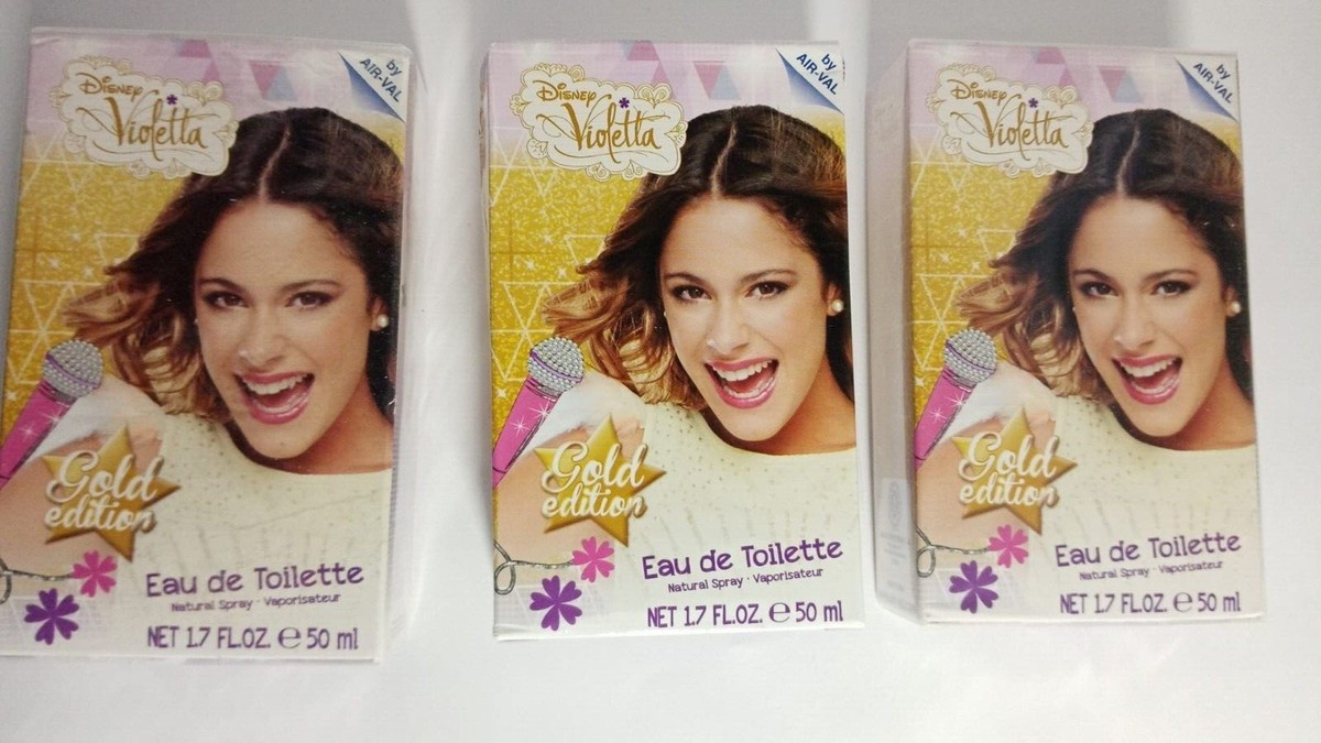 Disney Violetta 50 ml Eua De Toilette GOLD EDITION FOR GIRLS
