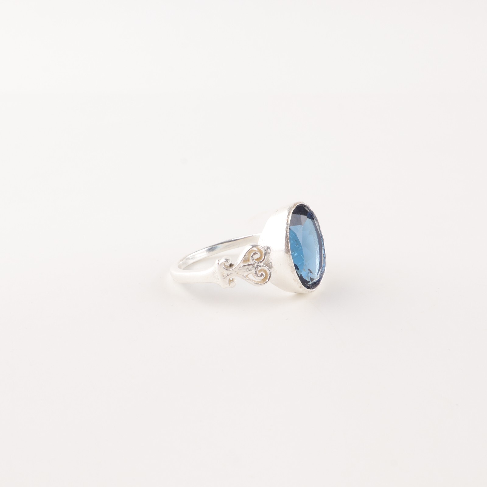London Blue Topaz Gemstone 925 Sterling Silver Jewelry Handmade ...