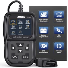 OBD2 Scanner All System ABS SRS SAS EPB Oil Reset Code Reader Diagnostic Tool