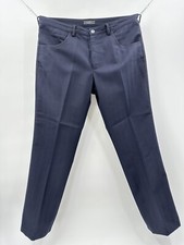 Prada Wool Navy Stripped Pants Trousers Made In Italy Size 52 (X-1)
