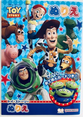 Disney Pixar Toy Story Coloring Book With Example Cards & Card Case - Picture 1 of 7